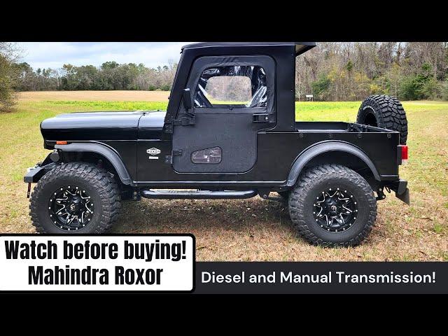 Mahindra Roxor Watch Before Buying!