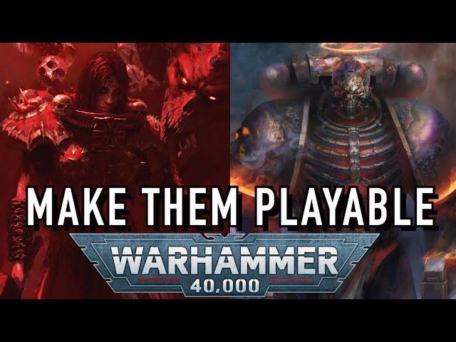 Top 5 Factions GW Needs to Make Playable in Warhammer 40K
