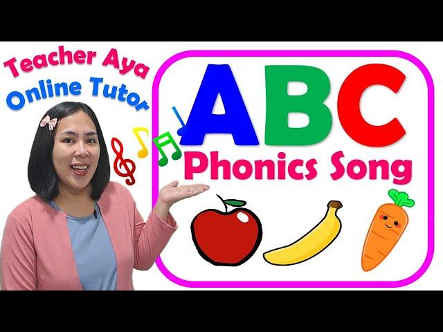 Learn the  ABC phonics with Teacher Aya | Sing along with Teacher Aya | Alphabet