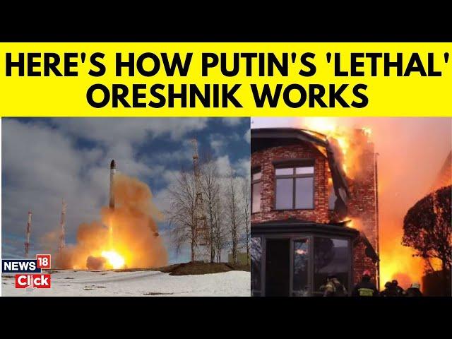 Russia News |  How Does Oreshnik Works When Hit | Russia Defense Power | Putin News | N18G