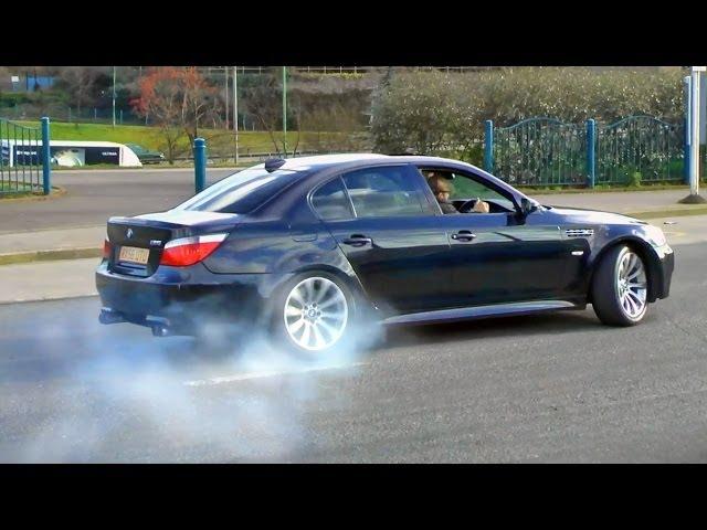 Epic BMW M5 E60 drift!