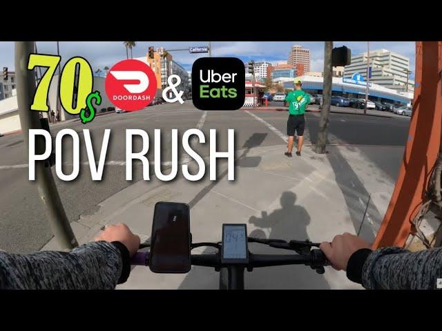 FOOD DELIVERY POV (E-Bike Edition)