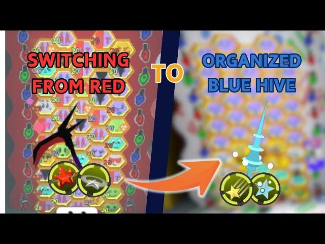 I Bought The Tide Popper & Switched To A Organized Blue Hive! | Roblox Bee Swarm Simulator