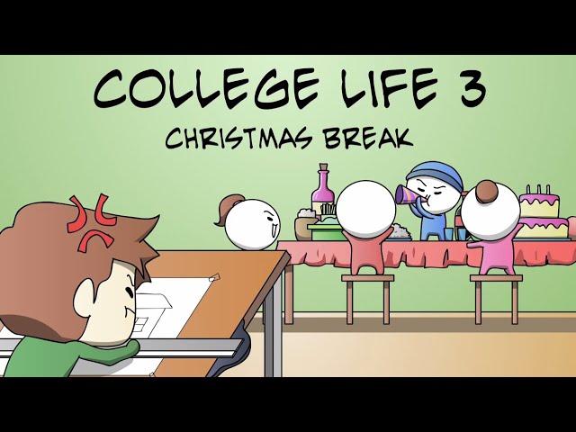 College Life 3 (Christmas Break) | Pinoy Animation