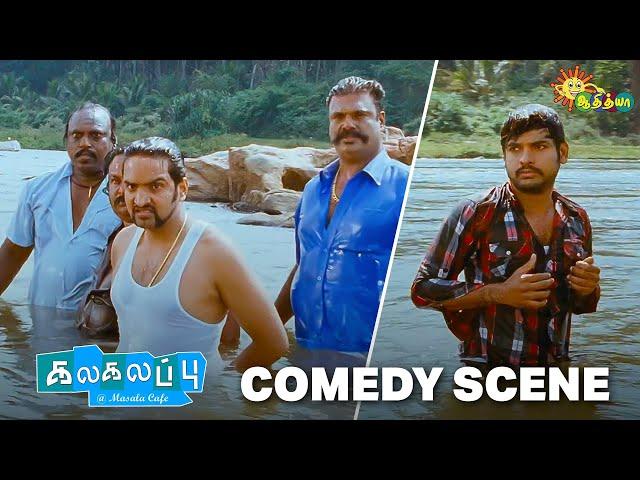 Kalakalappu - Comedy Scene | Santhanam | Manobala | Superhit Tamil Comedy | Adithya TV