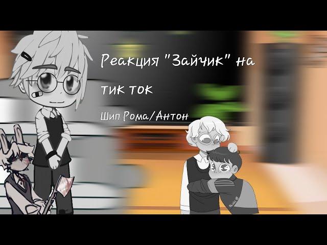 Реакция "Зайчик" на тт.[Большое количество шипа Рома/Антон ]