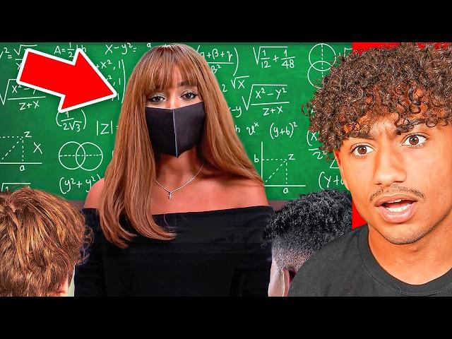 TEACHER DOESN'T SHOW HER FACE AT SCHOOL!!