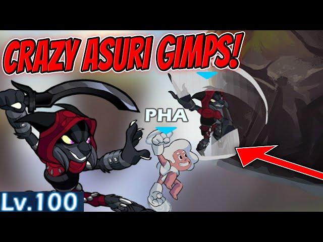 Bringing out the LEVEL 100 ASURI vs Phazon | Brawlhalla Pro Gameplay