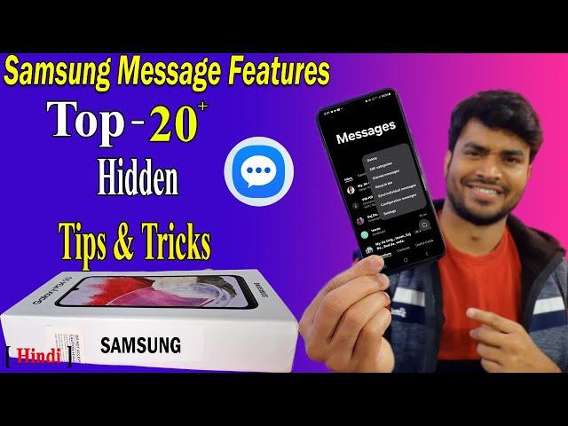 Samsung Messages Features | Samsung Messages Settings