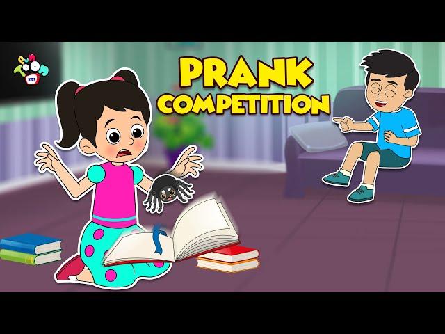 Prank Competition | Gattu Vs Chinki | বাংলা গল্প | বাচ্চাদের জন্য নৈতিক গল্প | PunToon Kids