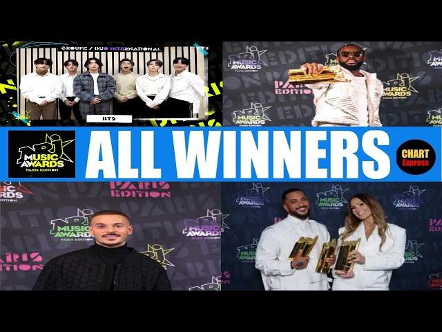 NRJ Music Awards 2020 Paris Editon - ALL WINNERS | 2020 Gagnants | 05. Dec 2020 | ChartExpress