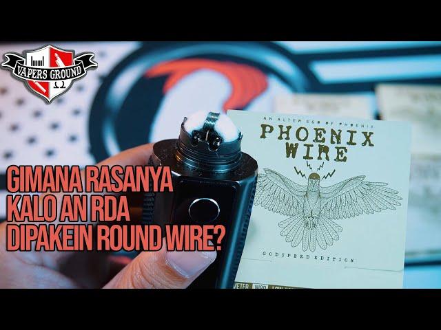 Cobain AN RDA Dipakein Round Wire - Tutorial Coiling Round Wire