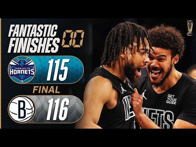 Final 3:48 WILD ENDING Hornets at Nets  | November 19, 2024