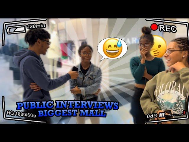 SHE LIKES WHAT?? | INTERVIEWED THE BIGGEST MALL IN AMERICA| PUBLIC INTERVIEW