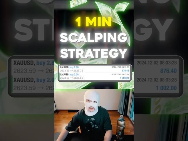 The BEST 1 Minute Scalping Strategy #shorts #forex #crypto #trading #tradingtips #ict #stocks