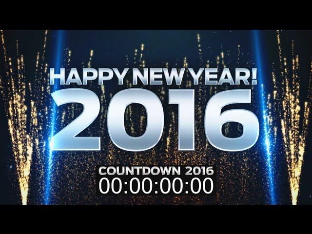 New Year's Eve 2016 - Year In Review 2015 Mega Mix Mashup: COUNTDOWN VIDEO for DJs