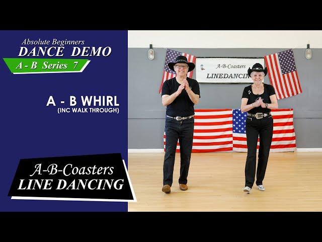 LEARN to LINEDANCE the EASY way with the A - B Series:- Dance no.7: A - B Whirl