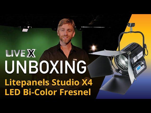 Unboxing: Litepanels Studio X4 LED Bi-Color Fresnel