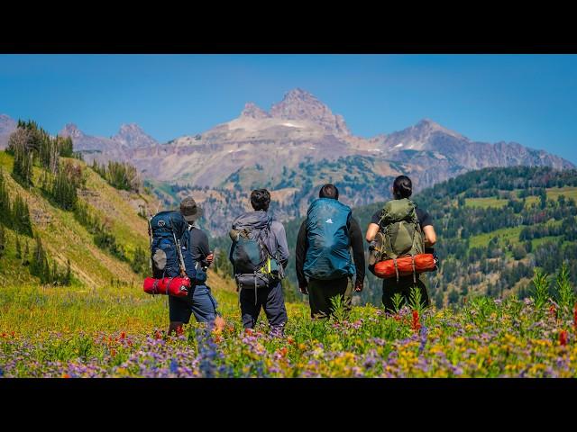 Backpacking in the Canyons of the Grand Tetons