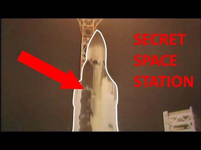 SECRET SOVIET SPACE STATION "POLYUS" LAUNCH