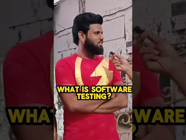 How to get a job in software testing (Tamil) | career advice