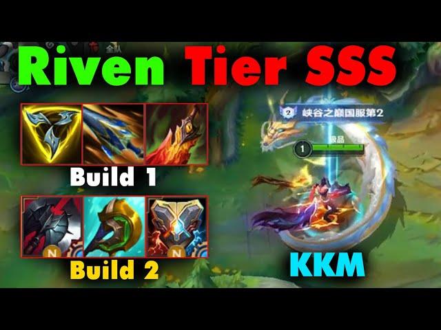 Riven Wild Rift | Ban Pick rate and Win Rate always on top for many season at High rank China server