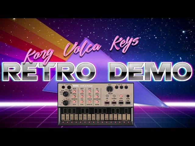 Korg Volca Keys Demo Retro