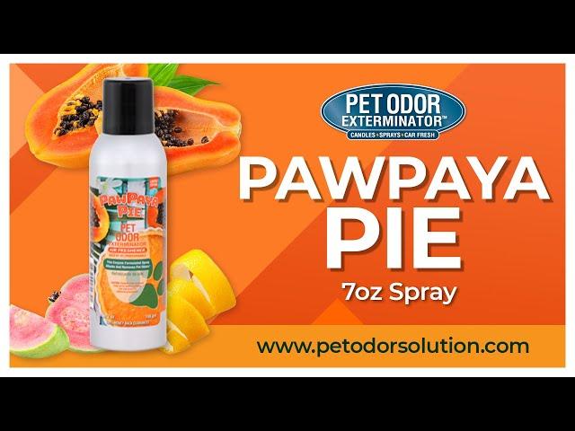 Enjoy a sweet reminder of summer this winter with the PawPaya Pie 7oz spray!