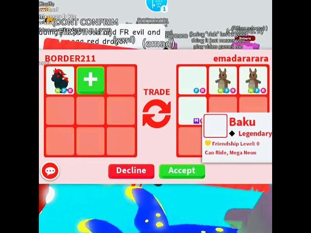 What People Trade For Nfr Evil Unicorn Part 1 #roblox #adoptme #adoptmetrades