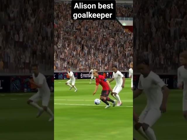 Alison best goalkeeper goal miss #efootball #gaming #pesgamer #efootball2021mobile #shortvideo #goal