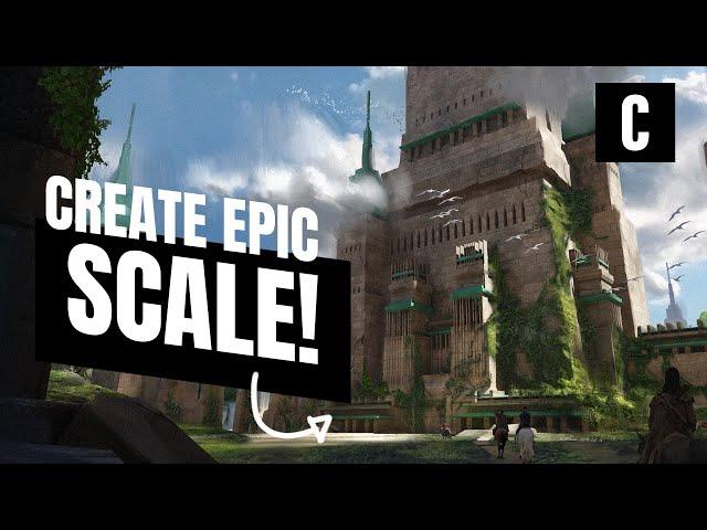 How To Create EPIC Scale In Art