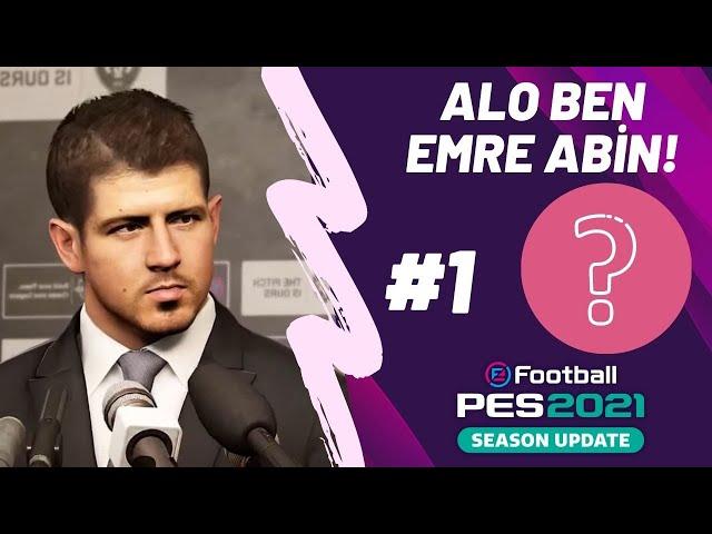 MODLU ve FULL MANUEL GERÇEKÇİ OYNANIŞ! | ALO BEN EMRE ABİN! | eFootball PES 2021 ANA LİG #1