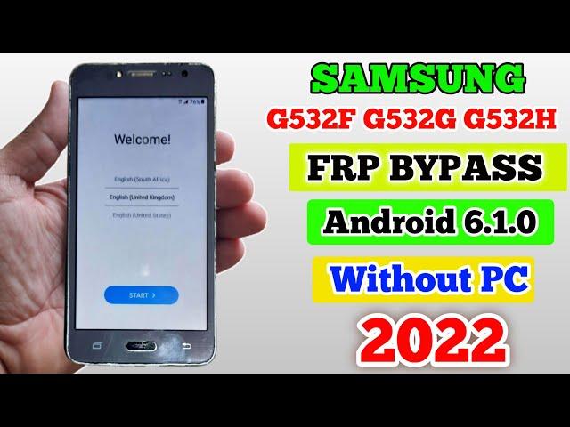 Samsung G532F Frp Bypass/Google Account Remove 6.0.1 | Grand Prime Plus Frp Lock Baypass Without Pc