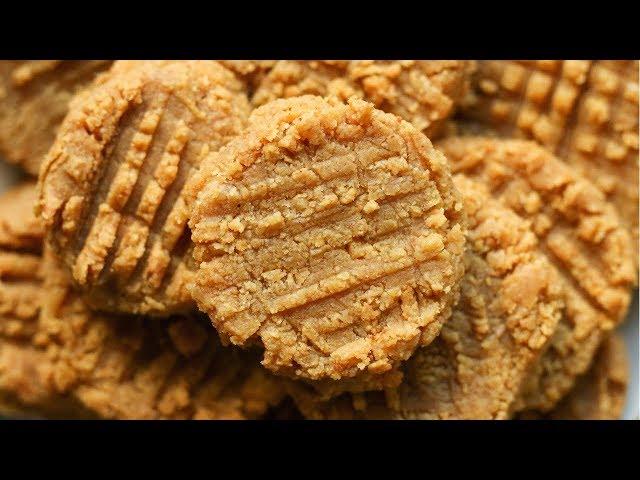 KETO COOKIES | LOW CARB PEANUT BUTTER COOKIE RECIPE MADE WITH ALMOND FLOUR IN 15 MINUTES