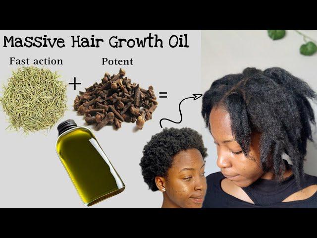 How to make CLOVES & ROSEMARY Hair Growth Oil for Massive Hair Growth