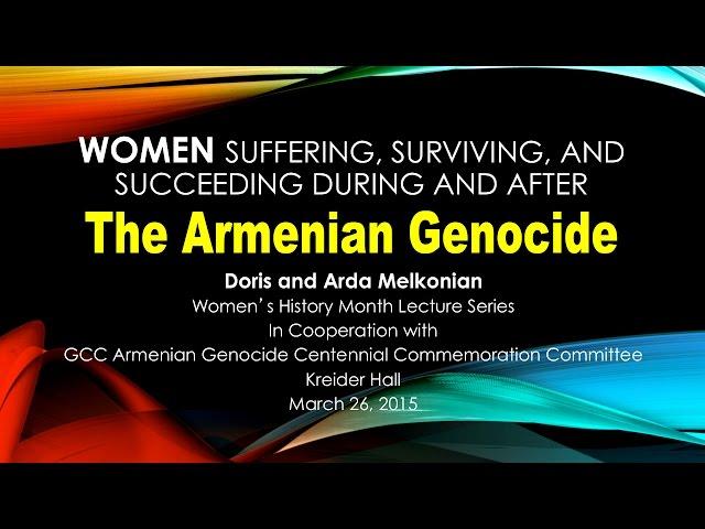 100th Anniversary of the Armenian Genocide at GCC