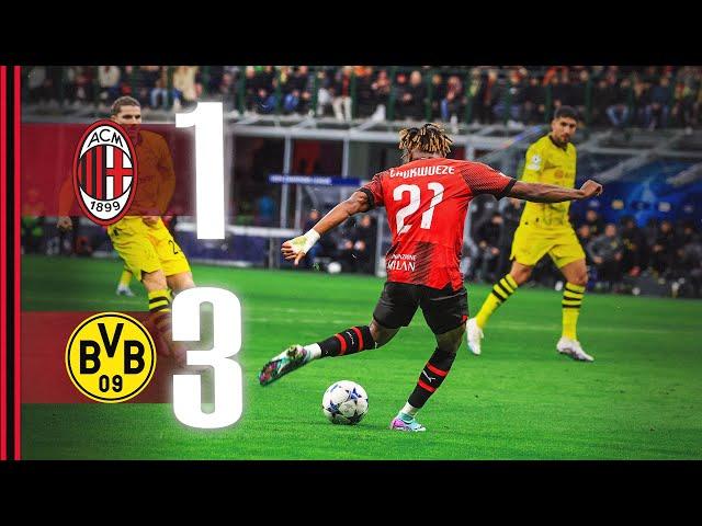 AC Milan 1-3 Borussia Dortmund | #ChampionsLeague Highlights | Matchday 5