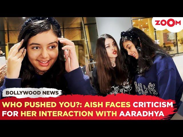 Aishwarya Rai Bachchan TROLLED over Airport moment with daughter Aaradhya as they return from Vacay!