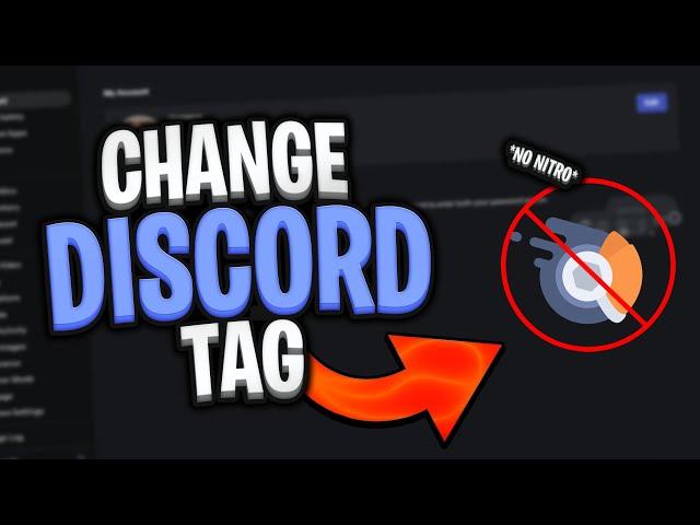 How To Change Discord Tag WITHOUT NITRO!