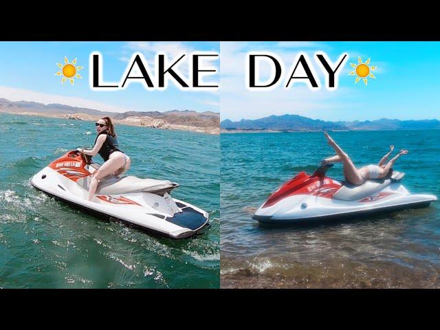 JET SKIING AT LAKE MEAD  GoPro Hero 7 Black lake day vlog 