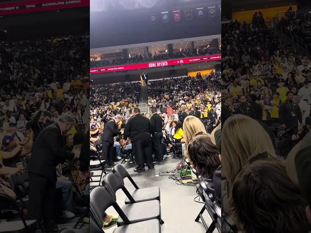 Fan Ejected for Yelling at LeBron & Throwing the Ball!  Lakers vs Suns Drama