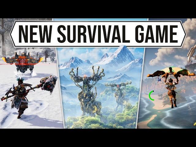 NEW Survival Game Lets You Build Bases and Tame Mechs!