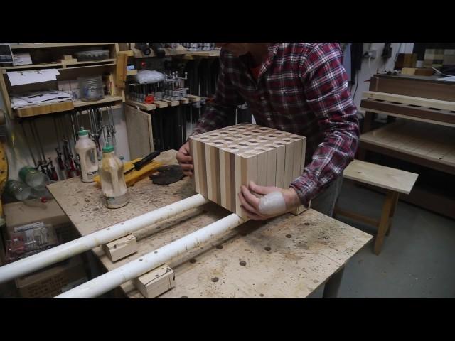 Making a 3D woodturning blank