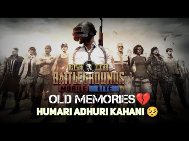 PUBG LITE OLD MEMORIES SAD WHATSAPP STATUS #PUBGLITE#bgmilite