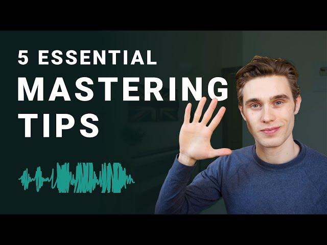 5 ESSENTIAL Mastering Tips - Get Louder Mixes