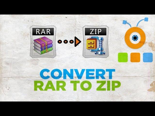 How to Convert RAR to ZIP | How to Convert RAR Files to ZIP Files on Windows