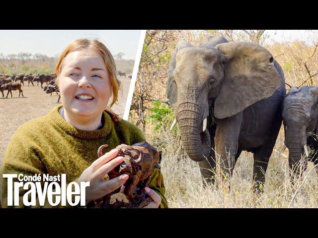 How a Blind Person Experiences Safari Using Sound, Smell & Touch | Condé Nast Traveler