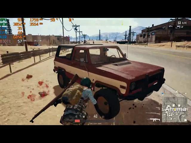 pubg 1.0 fx 8300 gtx 1050 ti miramar