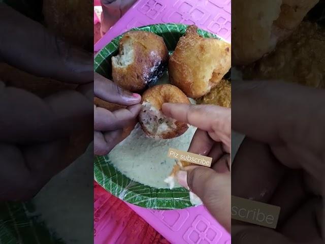 Bonda with poori. #trending #viralvideo. Sandhya ideas'vlogs.