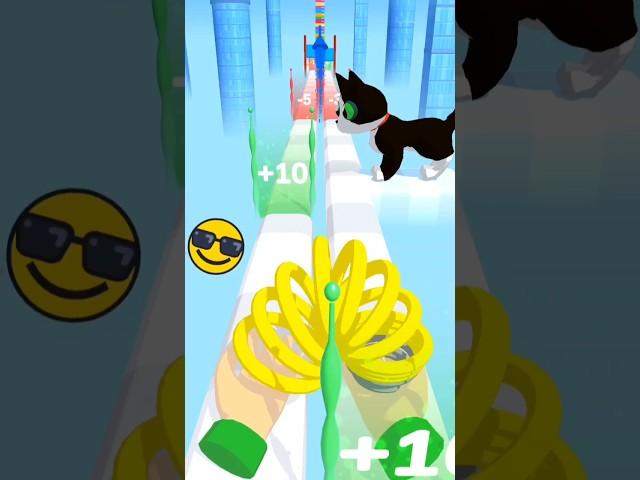 Rainbow Toy Spring Run #30 #games #ytshorts #viral